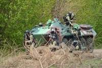 Под Мариуполем боевики обстреляли позиции сил АТО из танков